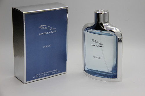 ادو تویلت مردانه جگوار مدل صد در صد ارجینال Classic Blue حجم 100میلی لیتر